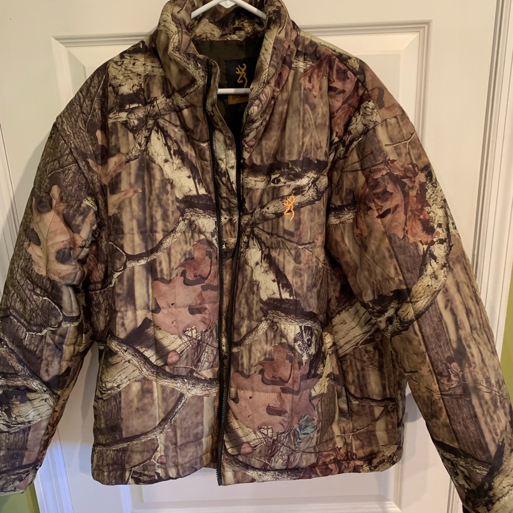 Browning Camo Puffy Coat